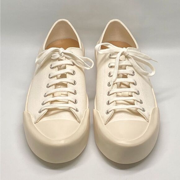 Jil Sander Low-Top Canvas Sneakers size 43/us size 10 - Picture 3 of 10